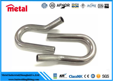 Exigências de cliente materiais de aço inoxidável do tubo de aleta do aquecedor de água U da alimentação TP304