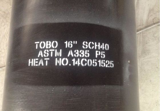 Tubo de aço estirado a frio recozido da liga ASTM A335 P5 P9