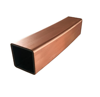 Tubulação retangular do níquel do cobre do T2 C11000 do refrigerador para a indústria