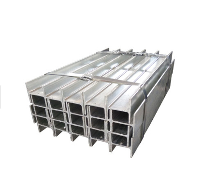 SS400 laminado a alta temperatura galvanizou feixes de aço estruturais de H para a indústria