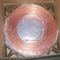 Bobina redonda da tubulação de cobre 15m de aço de cobre sem emenda do tubo C10100 C11000 C12200 3mm da bobina