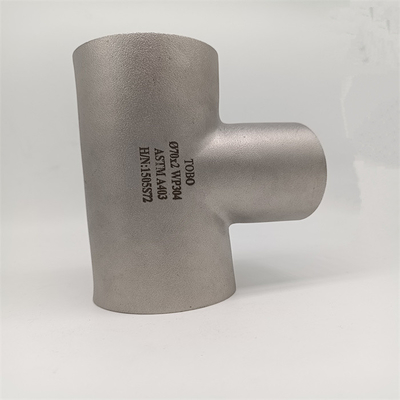 Tubo igual de aço inoxidável UNS S31803 1" do T do duplex da Extremidade-soldadura SCH5S ASME B16.9