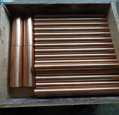 90/10 de tubo redondo da bobina do comprimento reto de cobre da espessura 6m da tubulação C12200 2mm do níquel