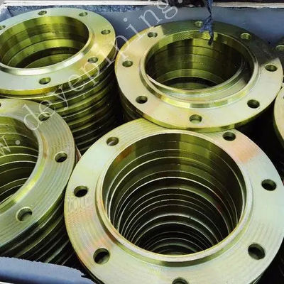 Flanges de Aço Liga Sem Emendas para Serviço Pesado Flanges Duráveis Resistentes à Corrosão Perfeitos para Sistemas de Tubulação Industrial