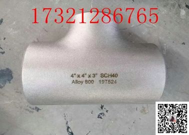 Encaixes de tubulação de UNS N08800 Alloy800 1" SCH40 estabilidade térmica alta do ANSI B 16,9