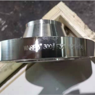 Tamanho 2" da classe 300# SCH160 da flange SA182 F321H cara aumentada flange de solda do pescoço
