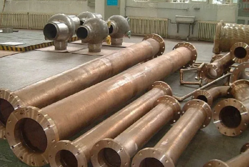 Tubos de bronze UNS C-27200 vermelhos. meio de 7,94 x de 0,79mm duramente conforme ASTM B-135 em barras de 5,800mm