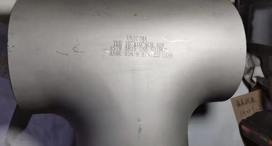 T reto sem emenda 10" da soldadura de extremidade * 10" SCH-40S ASTM A403-WP316/316L ASME B16.9