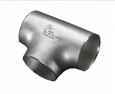 Encaixes de tubulação de aço inoxidável frente e verso super A182 do T do igual GR.F53 ASME B16.9