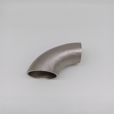 Da extremidade de aço inoxidável do chanfro da solda de extremidade raio longo ASTM B466 316L cotovelo de 90 graus