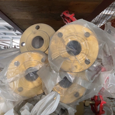 Encaixes de tubulação de aço da liga 2" flange ASTM B151 UNS C70600 de 300# BL   Flange de EEMUA 145/3
