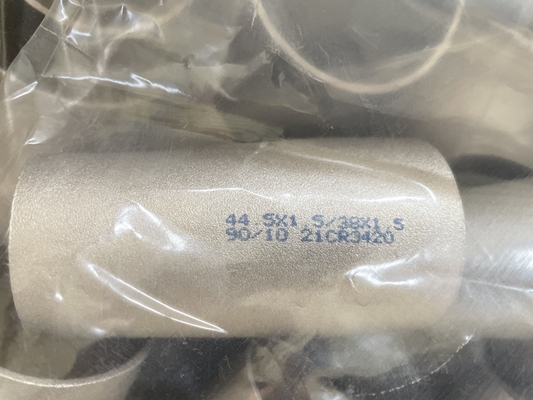 Os encaixes de tubulação de aço da liga IGUALAM o T T de 2&quot; de 2.5MM EEMUA 146/1 ASTM B466 UNS C70600