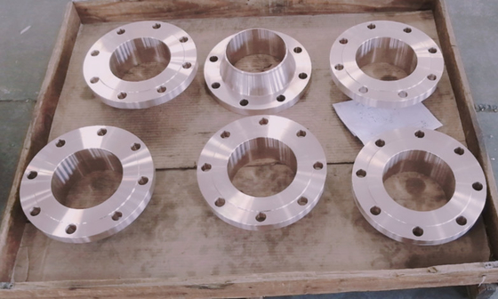 O aço de liga flangeia o PESO longo 2,5 milímetro 2" de WN FF ASME B16.5 150# Cuni 9010