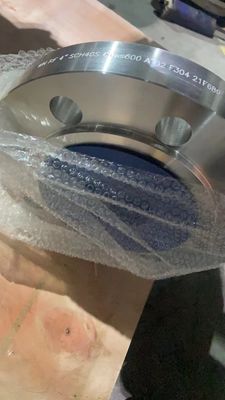 ASTM A182 N06600 Flange de pescoço de soldagem de alta resistência CL300 RF ASME B16.5