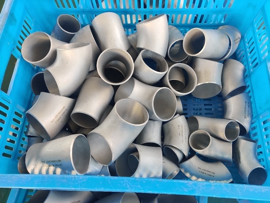 TOBO 8" curvatura quente da indução 22,5 graus, Sch 40, 3D ASTM A106 GR. Cotovelo de B