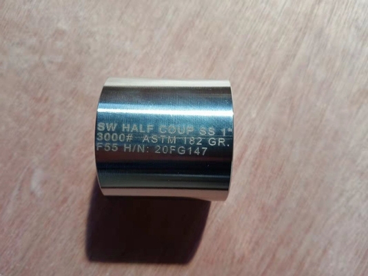 ASME B16.9 Material personalizável para acoplamento de soldagem de soquete, por exemplo, aço inoxidável NPS1/2"-60" Entrega rápida MOQ baixo