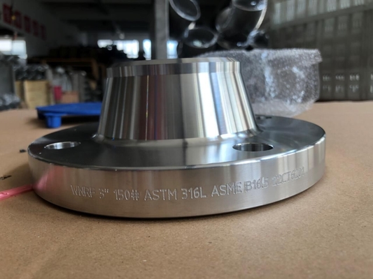 Pescoço de solda de aço inoxidável frente e verso 300# 5&quot; da flange A182 F53 ASME B16.5