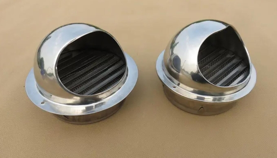 Tampão impermeável 3" 50MM do respiradouro de ar da grade de aço inoxidável da exaustão da ventilação 304 de aço inoxidável