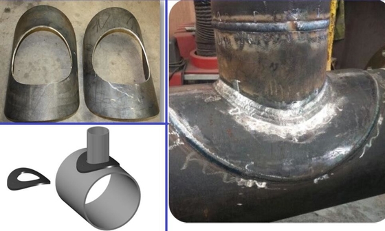 Ramo da tubulação do encaixe de tubulação do aço carbono que reforça a almofada 90 STD-SCH20 ASTM A516 GR. 70 50" X12”
