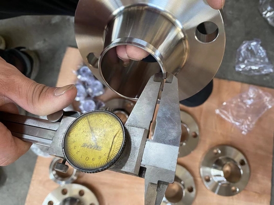 Os encaixes de tubulação de aço da liga flangeiam WN RF UNS 32760 2" flanges de SCH10S 600#