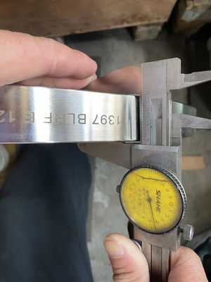 A flange cega de aço frente e verso super RF UNS 32760 10" 1500# forjou os encaixes de tubulação