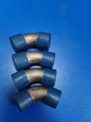 Níquel o cotovelo 5" da LR SMLS dos encaixes de tubulação de aço 90 da liga   Encaixe da soldadura de extremidade do STD Monel 400