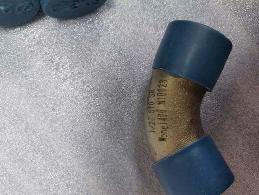 Níquel o cotovelo 5" da LR SMLS dos encaixes de tubulação de aço 90 da liga   Encaixe da soldadura de extremidade do STD Monel 400