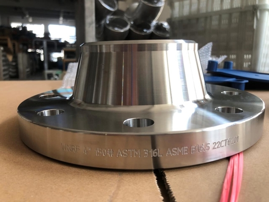 Classe de aço inoxidável de solda 150# da flange A182 GR.F51 ASME B16.5 do duplex do pescoço
