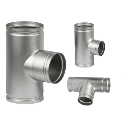 T de diminuição de aço inoxidável frente e verso super ASME B16.9 de S32750 5 x 4 dos encaixes da soldadura de extremidade