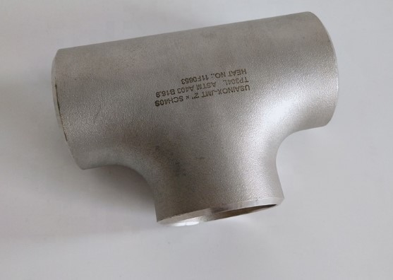 T igual de aço inoxidável frente e verso UNS S31803 ASME B16.9 SCH10S de BW dos encaixes de tubulação