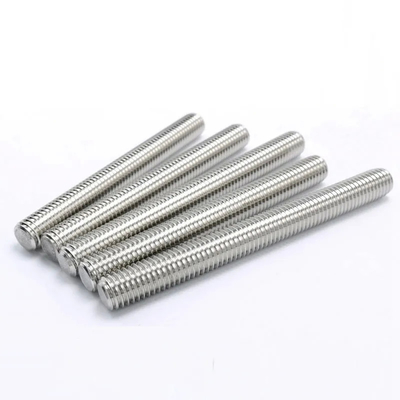 JIS ASTM A453 GR 660 32750 32760 2205 o aço de liga M100 de N08020 N4400 fosfatou a haste da linha do parafuso do parafuso prisioneiro