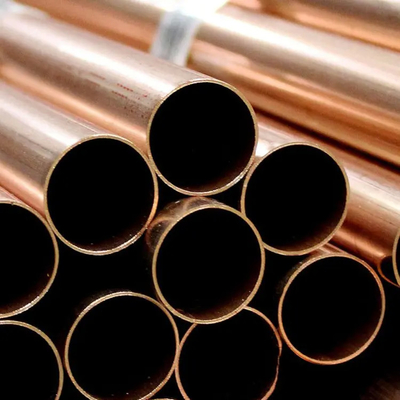Tubo de cobre e níquel polido ASTM personalizado para soluções profissionais de encanamento