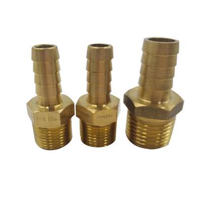 A inserção da tubulação do cnc do fornecedor de China personalizou os encaixes de tubulação de bronze comum