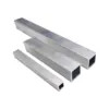 Infinitamente versátil, fácil de fabricar 6063-T5 ASTM B241 Alumínio liga de tubo 50x50mm tubo quadrado x 2mm WT 5,8m