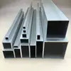 Infinitamente versátil, fácil de fabricar 6063-T5 ASTM B241 Alumínio liga de tubo 50x50mm tubo quadrado x 2mm WT 5,8m