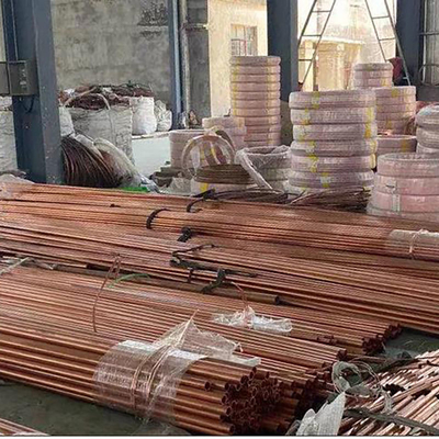Tubos de cobre e níquel ASTM Padrão de comprimento interno personalizado Diâmetro para aplicações de tubulação