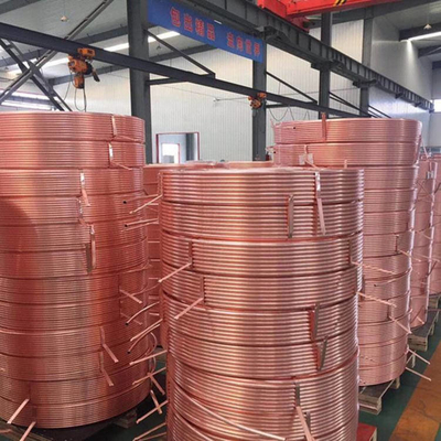 Tubo de cobre e níquel / sistema de tubulação de cobre e níquel personalizável com parede de precisão e diâmetro interno