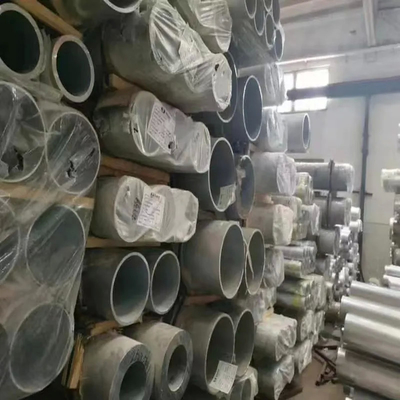 Condutividade Térmica Superior para Eficiência Energética 6063-T5, ASTM B210, Tubo de Liga de Alumínio 12mm DE x 1mm EP