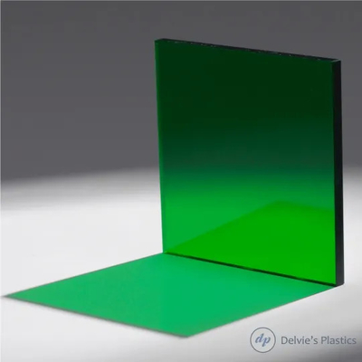 Folha de acrílico fundido revestida de proteção UV resistente a produtos químicos