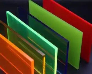 Folha de acrílico fundido resistente a UV GB/T 7134 Folha de acrílico fundido de largura personalizada padrão para exibição