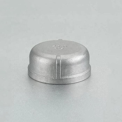 ANSI / ASME aço inoxidável aço carbono roscado capacete tamanhos personalizáveis e material grau industrial