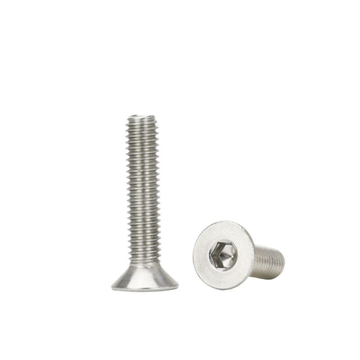 Feitos sob encomenda anodizados escareado encantam a cabeça que Phillips Hexagon Socket Titanium Screws aparafusa para o carro