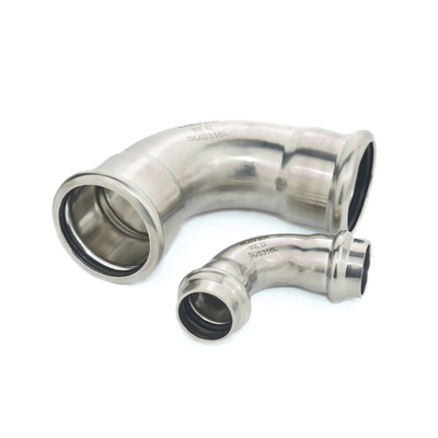 Encaixes de tubulação da soldadura de extremidade do aço de liga do níquel do cotovelo STD 90D de UNS N10276 BW