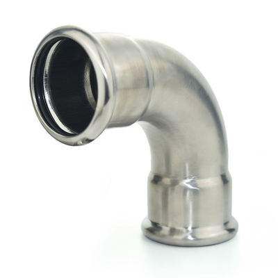 Encaixes de tubulação da soldadura de extremidade do aço de liga do níquel do cotovelo STD 90D de UNS N10276 BW