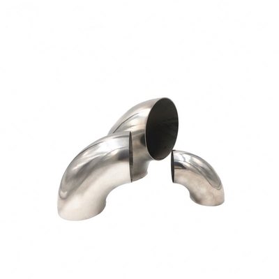Do cotovelo de aço inoxidável frente e verso dos encaixes de tubulação de UNS S31803 curvatura curto SCH40 ASME B16.9 90D do raio
