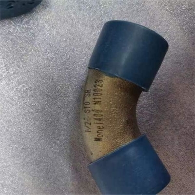 Liga de níquel ASTM da LR do cotovelo dos encaixes de tubulação de aço B366 N04400 Monel 400 cotovelo de 90 graus