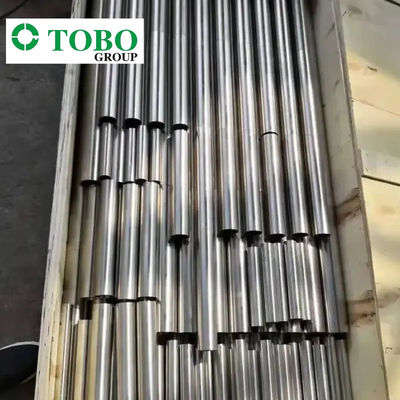 ASTM B338 Tubo de escape sem costura de liga de titânio Gr2 Gr5 Gr9 4" SCH40