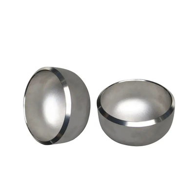 Tampa de tubo de liga de níquel Inconel 625 Tampa de 3" 88,9 mm Xs Espessura da parede sem costura SCH80 Tampa da extremidade do tubo