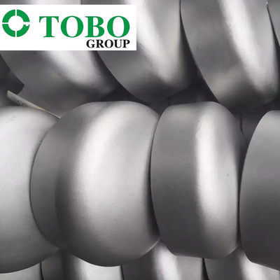 ANSI/ASME aço inoxidável aço carbono tampa roscada dimensões e materiais personalizáveis grau industrial