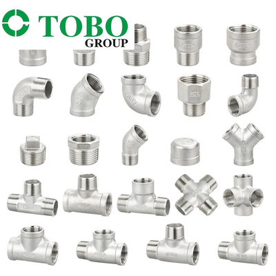 Fabricação forjada dos encaixes de tubulação do T SS316/304 do aço de liga no T rosqueado de aço inoxidável do igual da solda do soquete de China